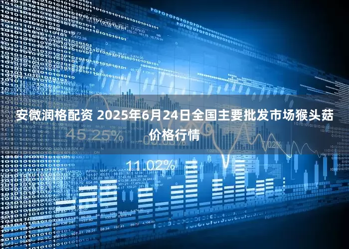 安微润格配资 2025年6月24日全国主要批发市场猴头菇价格行情